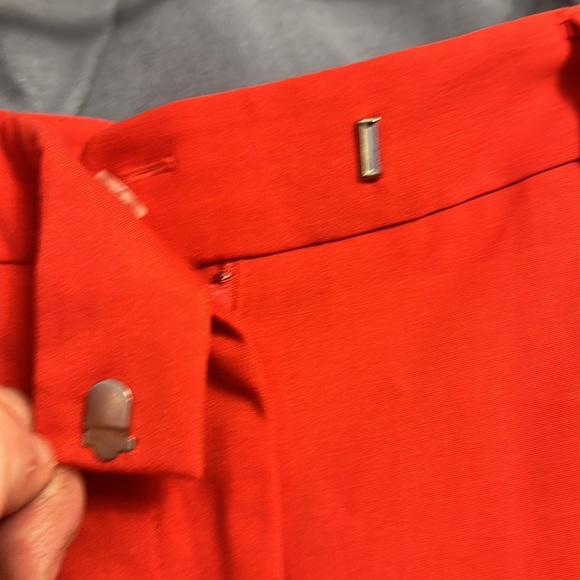 🧡 Laundry geranium, tapered work pant w/ pockets sz 6 - Picture 5 of 6